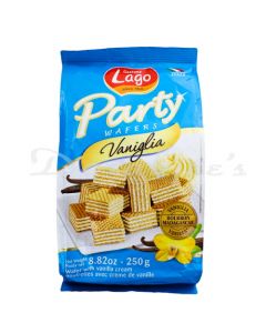 LAGO PARTY WAFERS VANILLA 250G