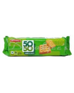 BRITANNIA 50*50 BISCUITS  50G