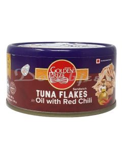 GOLDEN PRIZE TUNA S/W FLAKES OIL RED CHILLI