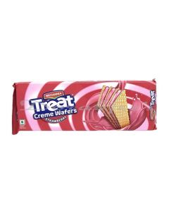 BRITIANNA TREAT CREAM WAFERS STRAWBERRY 75G