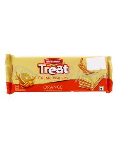 BRITIANNA TREAT CREAM WAFERS ORANGE 75G