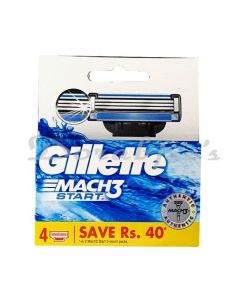 GILLETTE MACH 3 START CARTRIDGES 4S