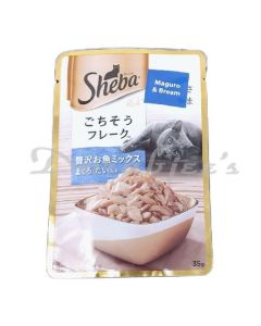 SHEBA CAT FOOD MAGURO BREAM 35 G