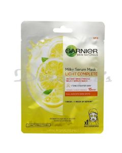 GARNIER LIGHT COMPLETE BRIGHT YELLOW TISSUE MASK