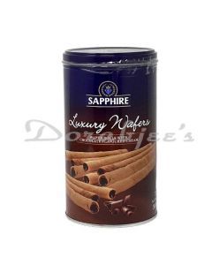 SAPPHIRE LUXURY WAFER ROLLS CHOCOLATE 300G