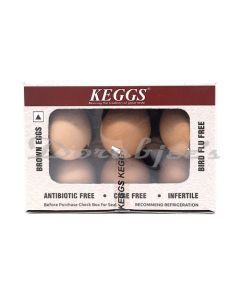 KEGGS BROWN EGGS XL 6S