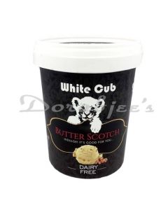 WHITE CUB ICE CR BUTTERSCOTCH 500ML