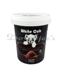 WHITE CUB ICE CR HAXELNUT-N-CHOCOLATE 500ML