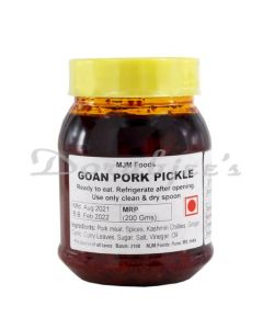 MJM GOAN PORK PICKLE 200G S