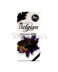 CT CHOCOLATES BELGIAN EXTRA DARK 90% 100G