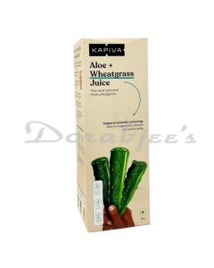 KAPIVA ALOE + WHEATGRASS JUICE