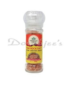 ORGANIC INDIA HIMALAYAN PINK ROCK SALT 100G