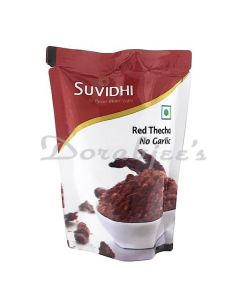 SUVIDHI RED CHILLI THECHA NO GARLIC 100G