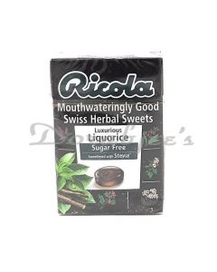 RICOLA SUGAR FREE SWEETS LICORICE 45 G