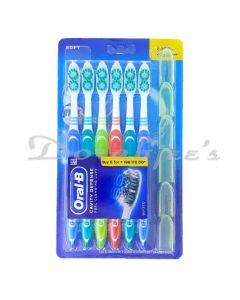 ORAL B CAVITY DEFENSE SOFT TOOTH BRUSH 6SPACK