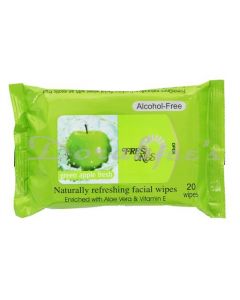 FRESH ONES WET WIPES GREEN APPLE  (20 WIPES)