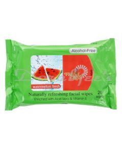 FRESH ONES WET WIPES WATERMELON  (20 WIPES)