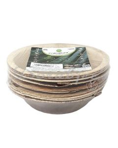 ECONATURA DIO DEGRADABLE BAGASSE 5IN PALM BOWL P10