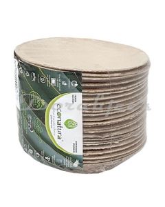 ECONATURA ECO FRIENDLY BAGASSE 3.5IN ROUND BOWL PACK25