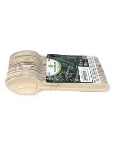 ECONATURA BIO DEGRADABLE BAGASSE SPOONS 6.75IN SPOON PK25