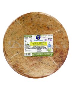 JALARAM FOODS ROUND KHAKHRA GARLIC METHI