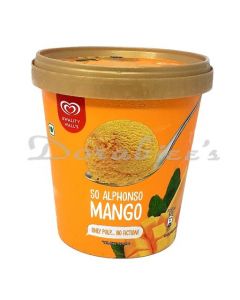 KWALITY WALLS ALPHONSO MANGO  TUB 700 ML