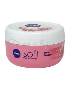 NIVEA SOFT LIGHT MOISTURIZER JAR PINK 200ML