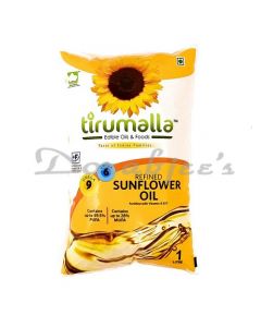 TIRUMALLA SUNFLOWER REF OIL 1L PP