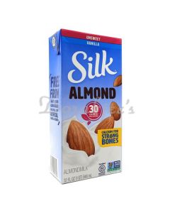 SILK ALMOND MILK UNSWEETENED VANILLA 946