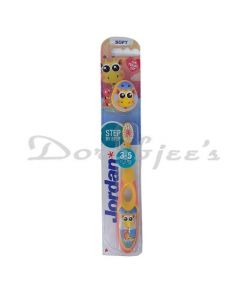 JORDAN STEP BY STEP 3-5 YEARS KIDS TOOTHBRUSH SOFT