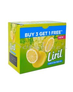 LIRIL LEMON & TEA SOAP 3X125G