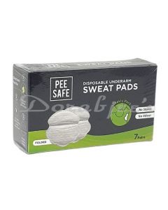 PEE SAFE UNDERARM SWEAT PADS FOLD 7