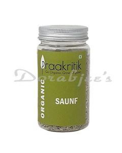 PRAAKRITIK ORGANIC  SAUNF ORGANIC 100G