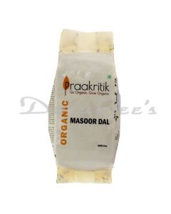 PRAAKRITIK ORGANIC  MASOOR DAL 500G