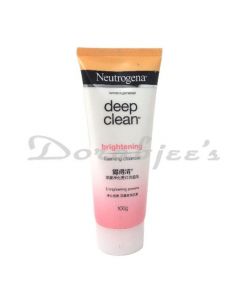 NUTROGENA DEEP CLEAN BRIGHTENING FOAM CLEANER 100 ML