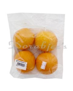 RAJMATA'S ORANGE 4 PCS