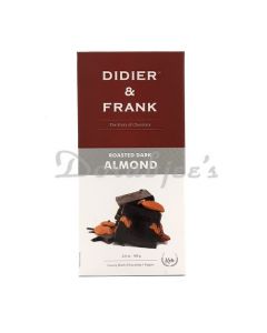 DIDER & FRANK ALMOND DARK CHOCOLATE 100G