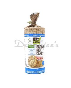 RICEUP RICE CRACKERS  AMARANTH  BUCKWHEAT 120G