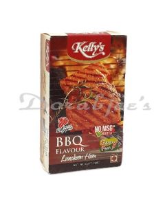 KELLYS LUNCHEON HAM 100G BBQ