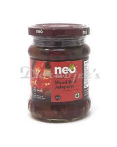 NEO FOODS SLICED RED JALAPENO 210G