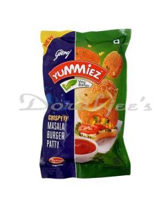 YUMMIEZ MASALA BURGER PATTY 440G