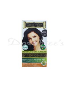 INDUS VALLEY ORGANIC NATURAL HAIR COLOR GEL DARK BROWN 3.00 5G & 30ML