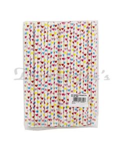 INF PAPER STRAWS (PACK OF 100)