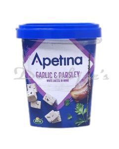 APETINA FETA CHEESE GARLIC & PARSLEY  200G