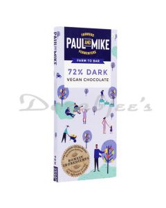 PAUL & MIKE 72% CHOCOLATE (68G)