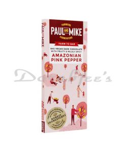 PAUL & MIKE PINK PEPPER CHOCOLATE(68G)