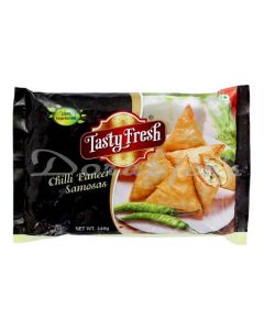 TASTY FRESH   CHILLI PANEER SAMOSA 240G