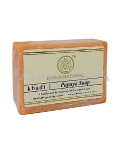 KHADI AYURVEDIC PAPAYA SOAP 125G