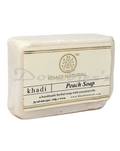 KHADI AYURVEDIC PEACH SOAP 125GM