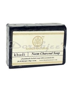 KHADI AYURVEDA NEEM CHARCOAL SOAP